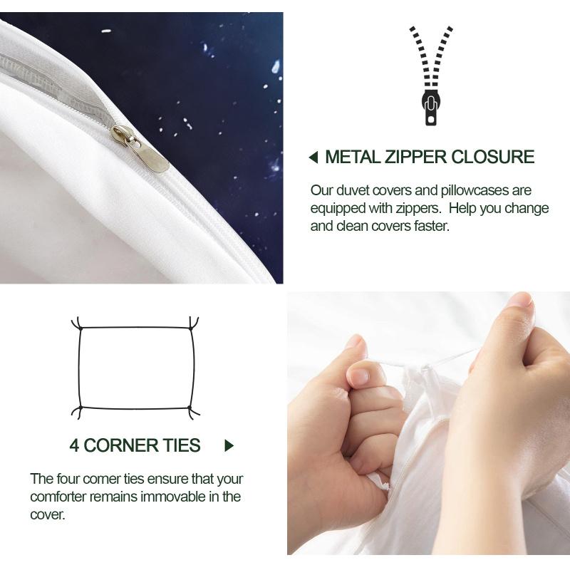 Japanische heiße Anime-Bettwäsche mit G-Goku-Muster, Bettbezug und Kissenbezug, geeignet für Kinder-Jahreszeiten-Schlafzimmerdekoration