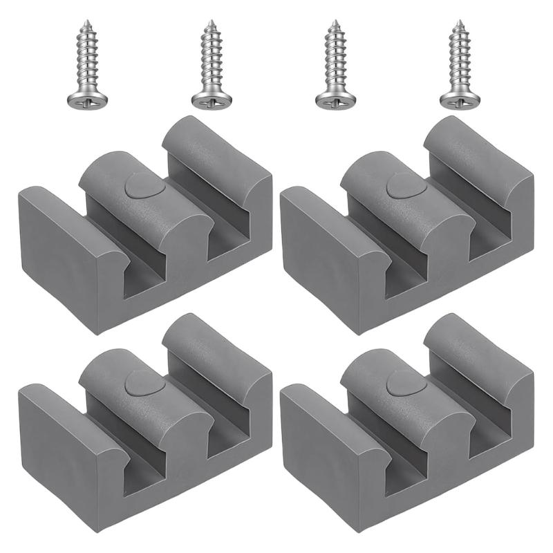 

8Pcs Soft Silicone Hook For Bathroom Storage Mounts Easy Installation Includes Screws 1