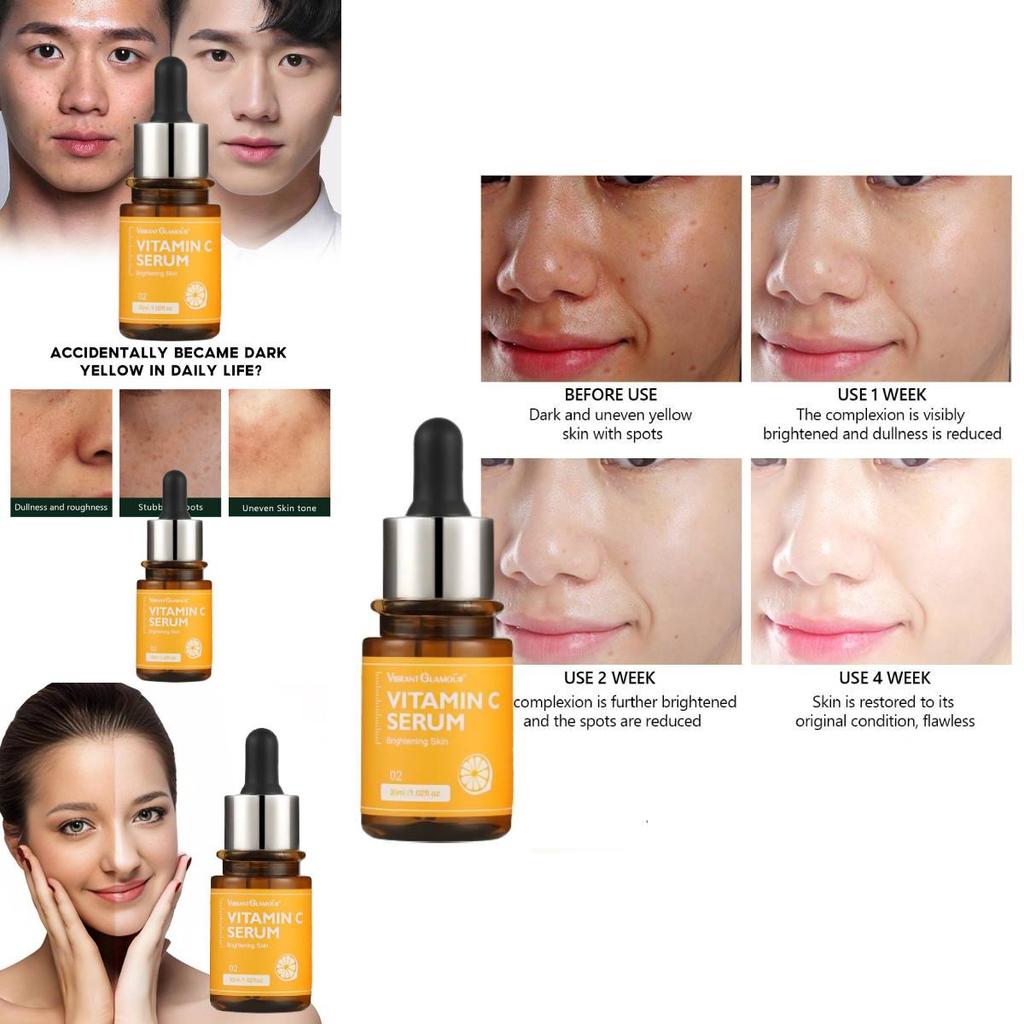 Premium Vitamin C Essence 30ml Hydrating Brightening Skin Serum For All Skin Types