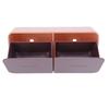 Makeup Box Wall Mounted   Cover Removable Washable Cotton Pad   for Bathroom