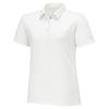 Soft Dry Training Polo Short Snow 32MAB303 Shirt, Sleeve, Comfortable, Moisture-Wicking, Quick-Drying, UPF50+, Women's, White, XL,