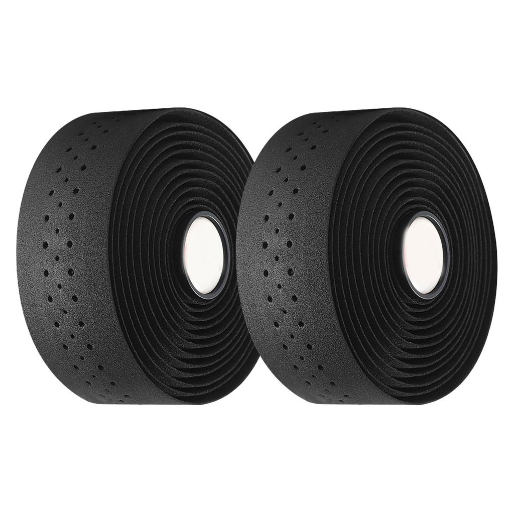 Bike Handlebar Tape High Elastic EVA Anti Slip Shock Absorption Breathable Handle Wrap Bicycle Accessory Black