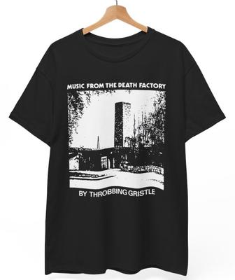 Throbbing Gristle Musik Från Döds-T-shirten, Band Rock Punk Metal, Unisex-t-shirt