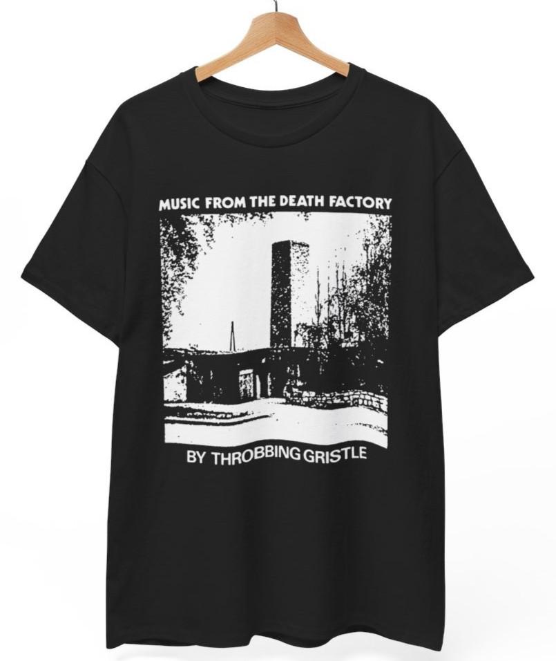 Throbbing Gristle Music From The Death Shirt, Band Rock Punk Metal, Unisex Tee