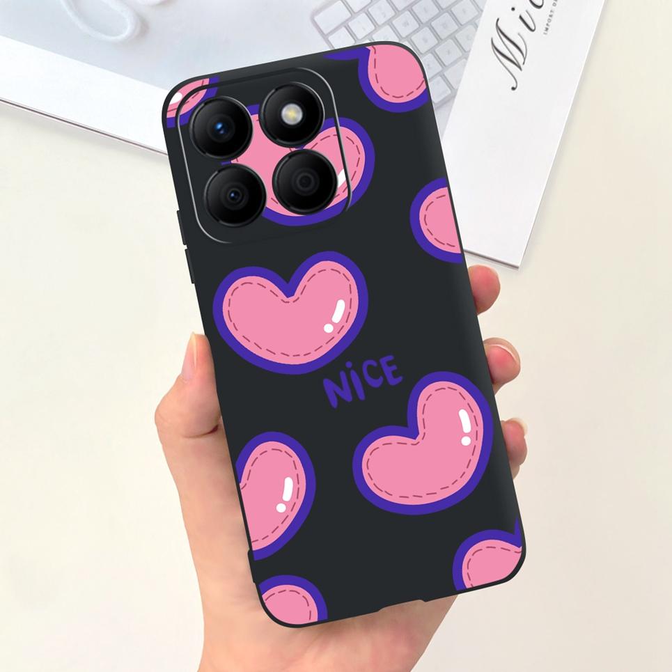 Women Fashion Girly Phone Case For Huawei Honor X9b Honor X8b Coque Funda Flower Pattern Soft Silicone Funda HonorX9b 5G Coques