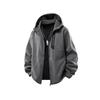 Men's Warm Casual Hooded Sweatshirt Trendy Fashionable Thick-Fleece-Lined Jacket—Versatile and Minimalist Sportswear