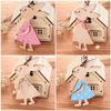 3PCS Natural Party Supplies Wooden Hanging Easter Ornaments Cute Bunny Easter Rabbit Wood Crafts