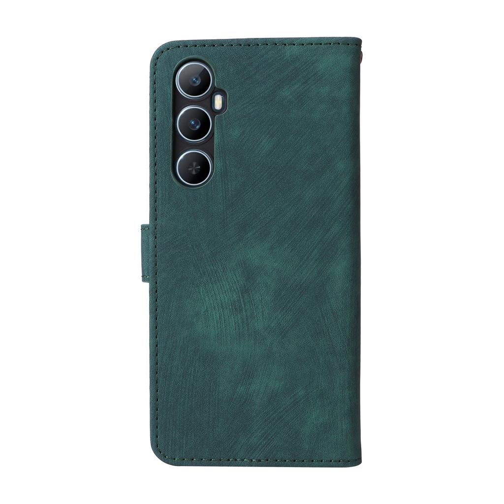 Etui dla Realme C65 4G z blokadą RFID, podstawką i magnetycznym zamknięciem