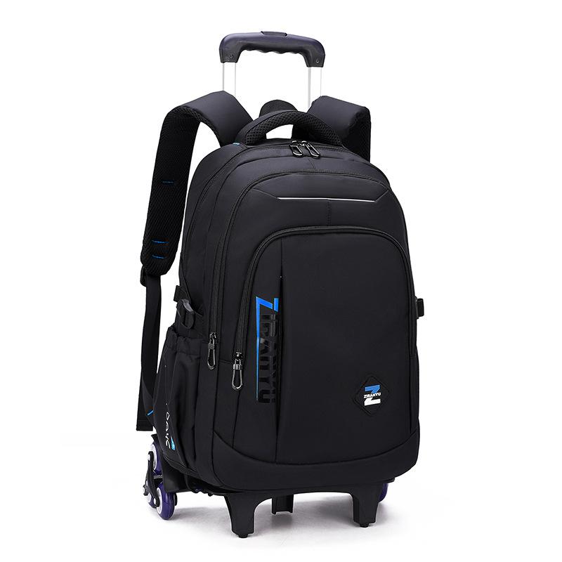 Student Roller Backpack 6-wheel Three-piece Set ZRY9319