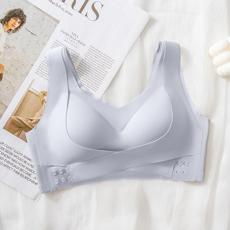 

Бесшовное нижнее белье большого размера с антигравитационным эффектом, женское, для большой груди, создает мягкую поддержку, подтягивает и собирает, закрывает подгрудную область, бюстгальтер 3XL [42/95 ABCD] (reference 150-82.5 kg) синий