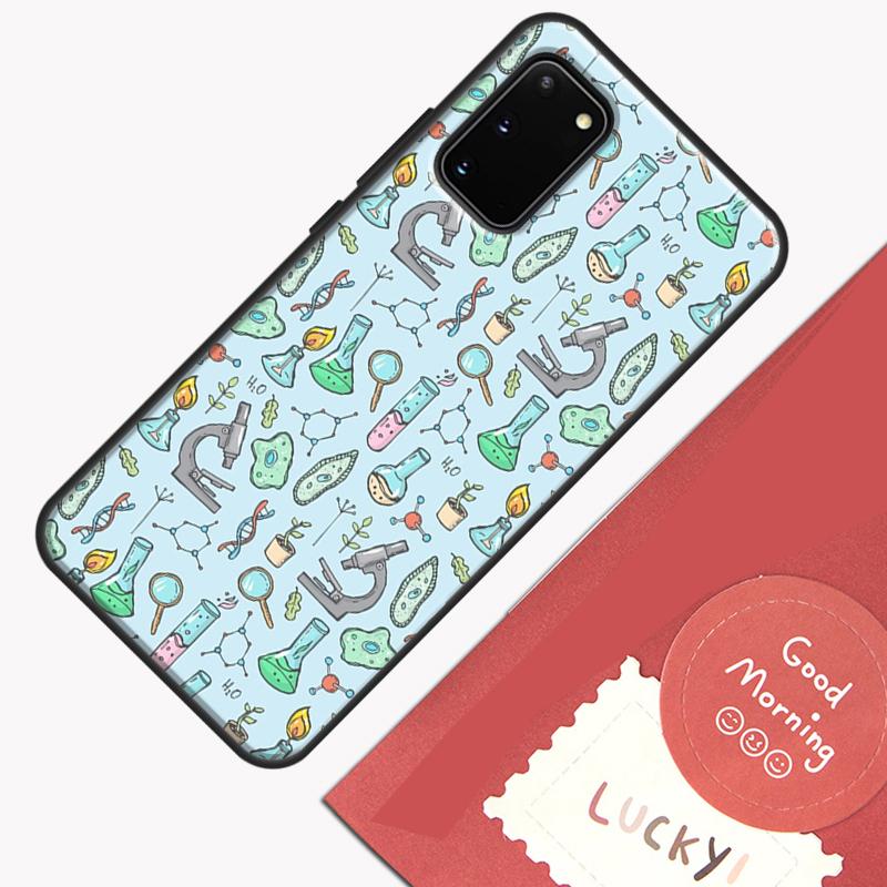 Biology and Chemistry Phone Case For Samsung Galaxy S25 S26 Ultra S20 S21 S22 S23 S24 Plus S9 S10 S25 FE Cover Shell