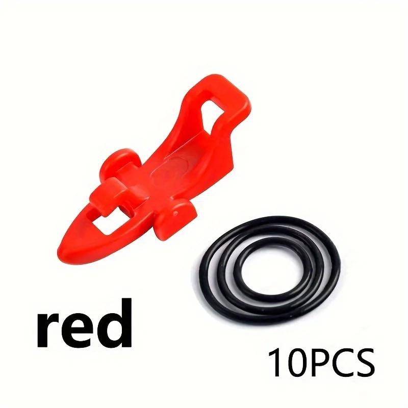 10set/pack Fishing Hook Secure Keeper Holder Lure Accessories Fishing Rod Bait Casting Tool Jig Hooks Safe Keeping