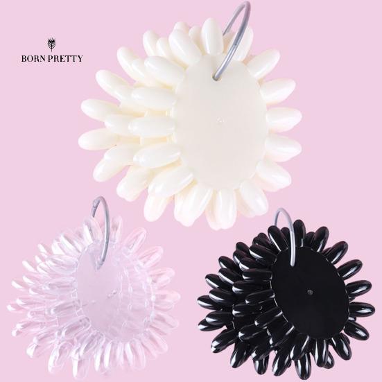 

160Pcs Подсолнечник Цвет Ногти Украшения Карты Нейл Арт Акрил ЛОЖНЫЕ Советы Практика Отображение Формы