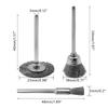 Wire Wheel Brush Set 36 Pcs/Set, Brass and Wire Brush Set, Rotary Tool Accessories for Polishing and Cleaning Tools