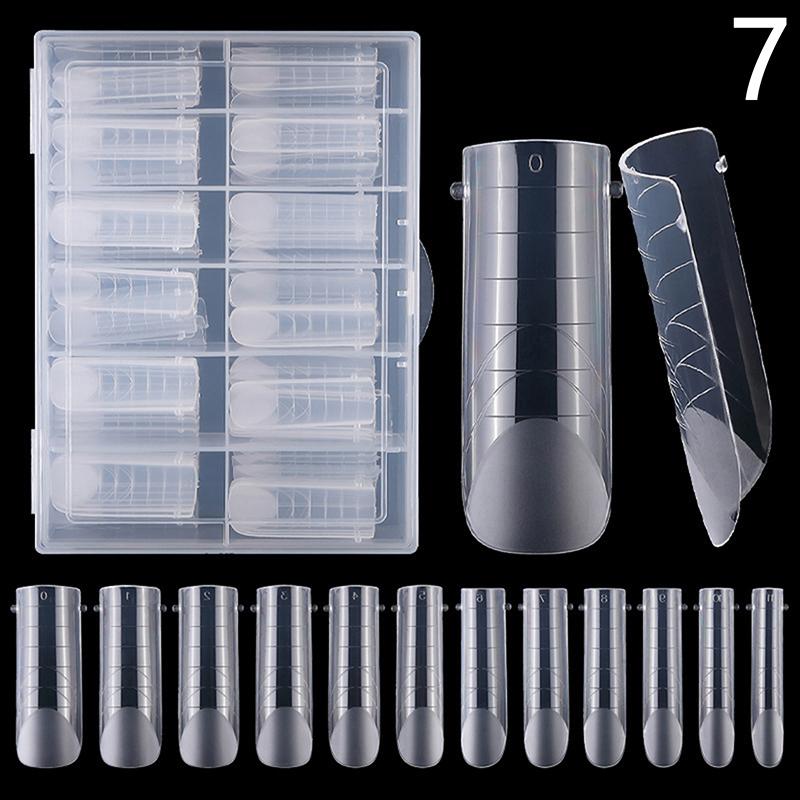 

120 шт. накладные ногти прозрачные матовые мягкие накладные ногти для наращивания дома маникюрный салон своими руками