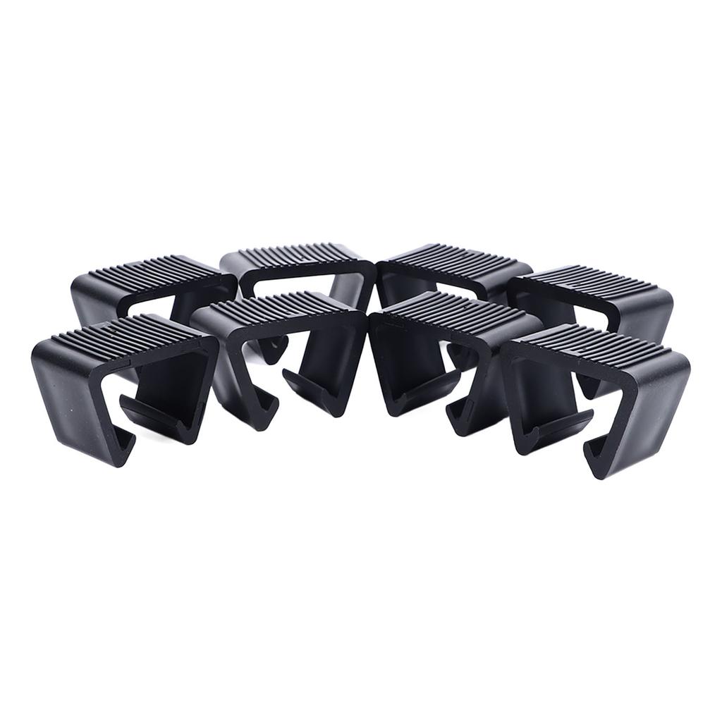 8Pcs Outdoor Patio Furniture Clips Rattan Furniture Fasteners Clip Sectional Couch Sofa Funiture Clips 4.3cm 1.7in