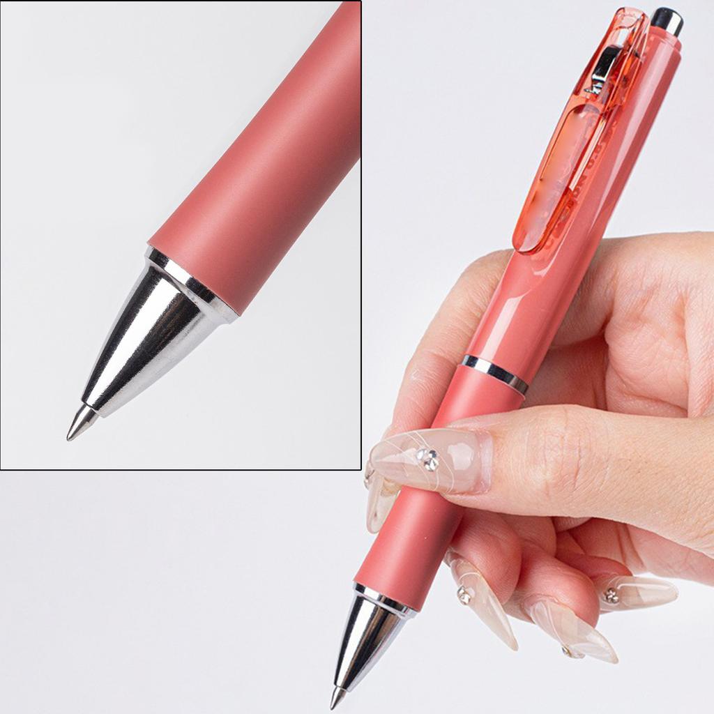 Pressing Pen 0.5mm Retractable Pen Black Ink Gel Pen Neutral Pen Writing Pen Aesthetic Gel Ink Pen School Supplies