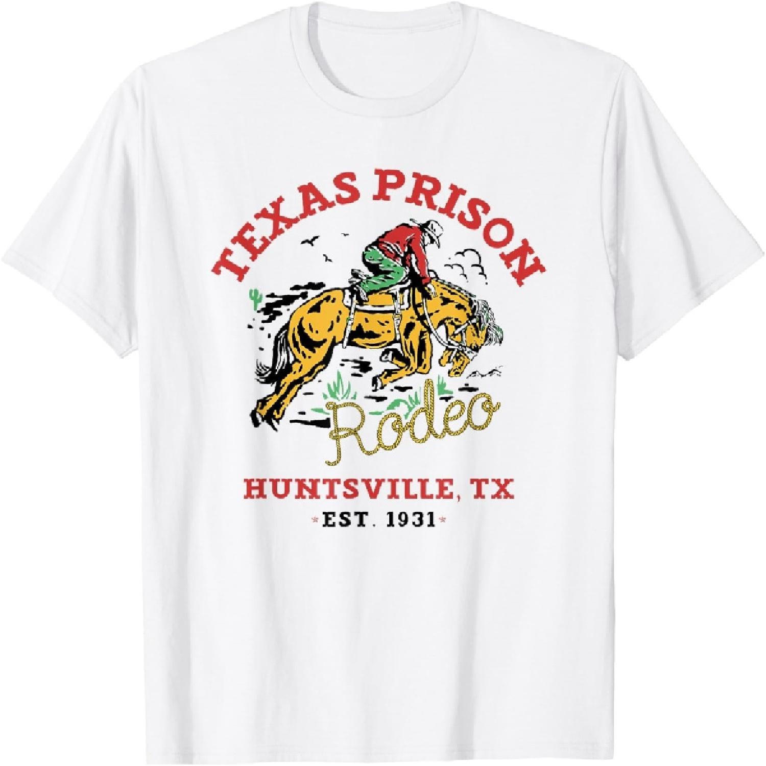 Texas Prison Rodeo Huntsville TX T-Shirt S