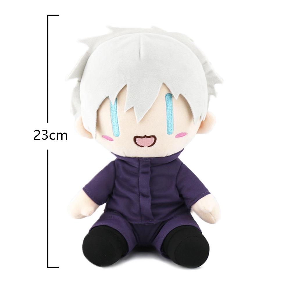 Anime JJK Plush toys Keychain Kugisaki Nobara Gojo Satoru Choso Plush Itadori Yuji figure Inumaki Toge pillow Pendant Kids Gift
