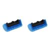 Set of 2 Four-sided Soft Bristle Brushes for the Face, Water Brush for Car Washing - Length 25 Cm, Blue