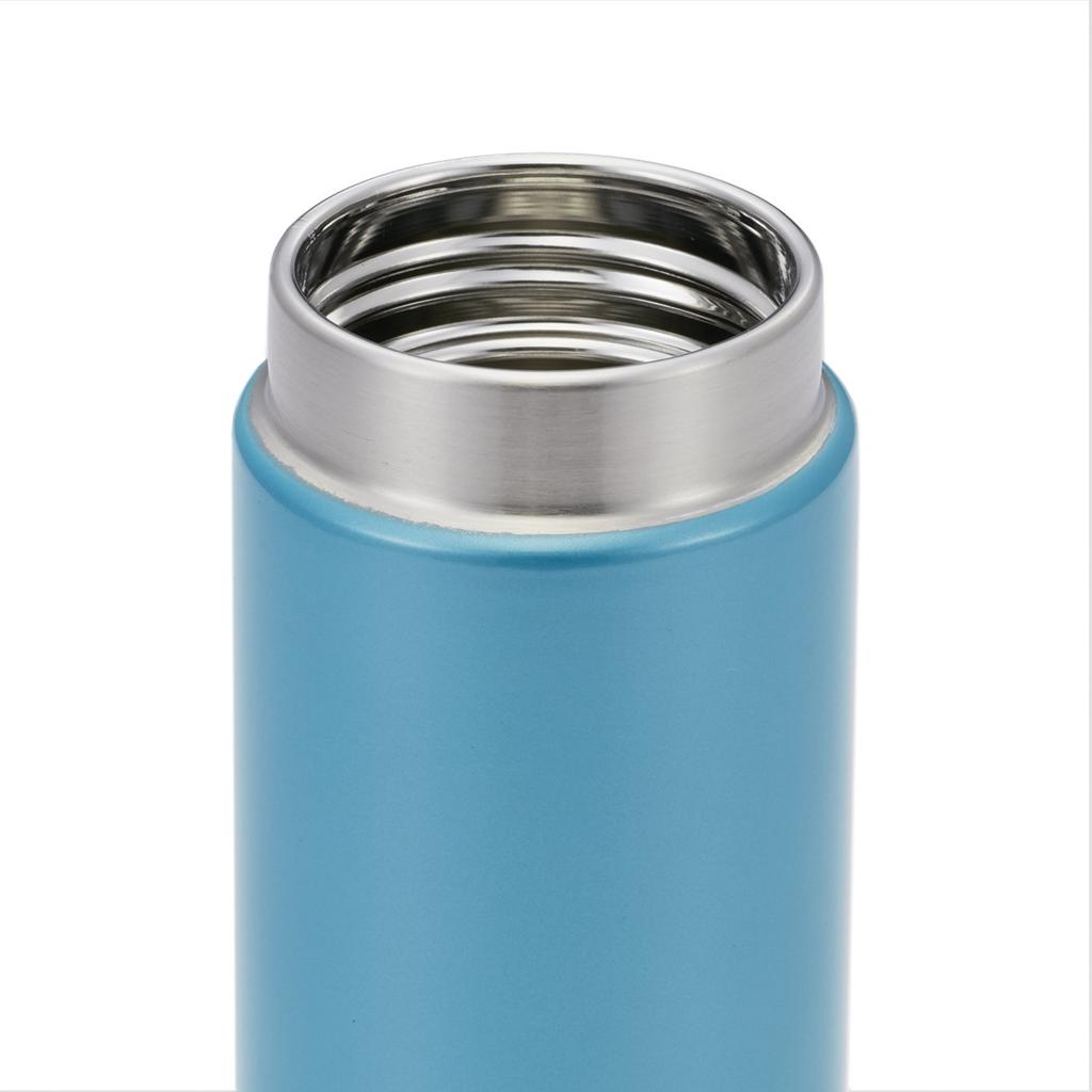 Tiger Thermos Water Bottle, Screw-Top Mug, Keeps Drinks Hot or Cold for 6 Hours, 350ml, Suitable for Home Use, Tumbler Use, Aqua Blue, MMZ-A351AA
