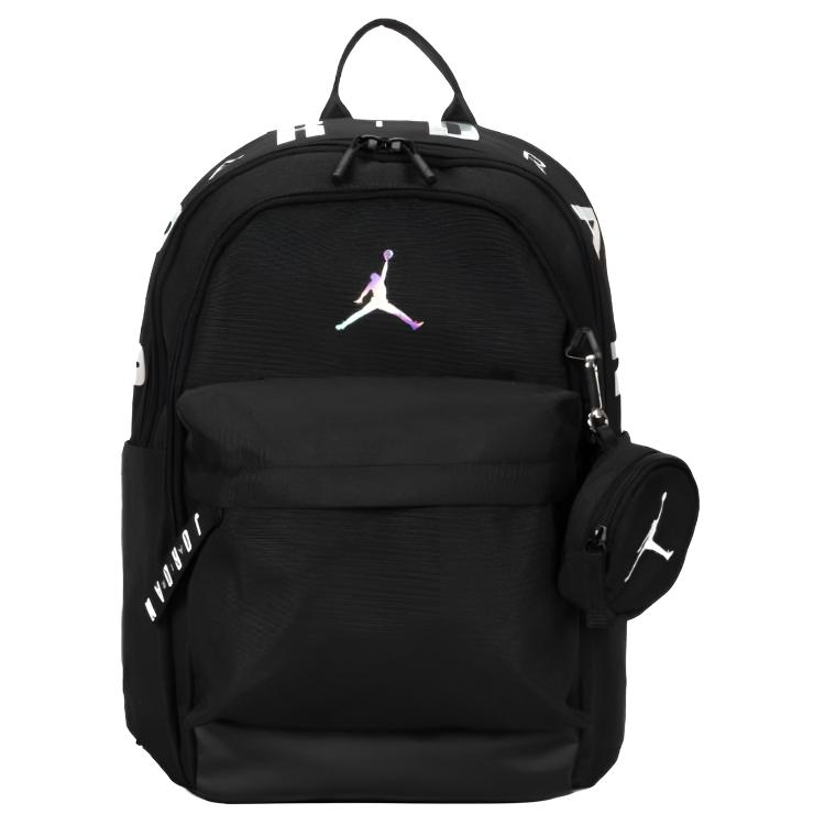 New Jordan Polyester Backpack Unisex Black JD2513158AD-004