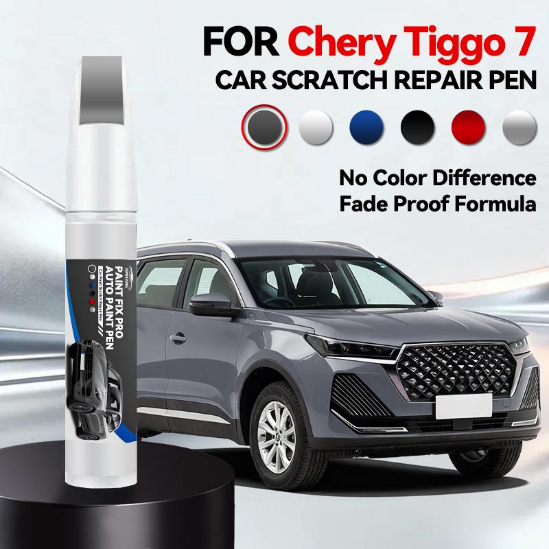 For Chirey Chery Tiggo 7 7Pro 2016-2025 T1X T1 Paint Repair Pen Touch Up Scratch Remover DIY Auto Accessories Black White Red