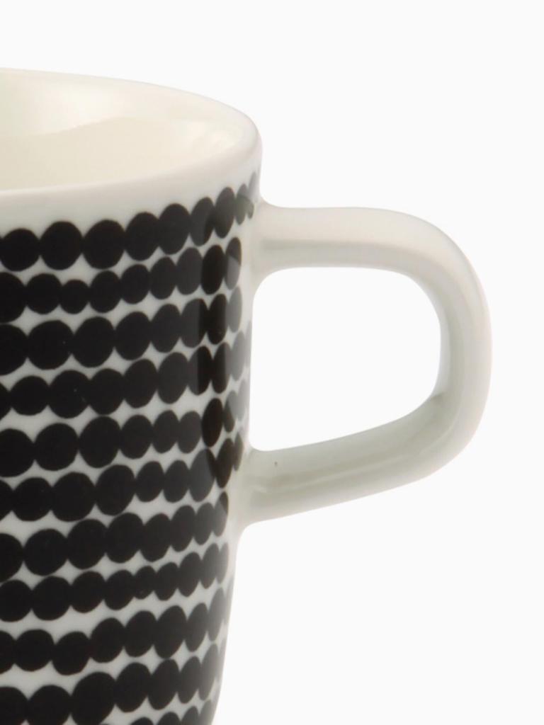 Marimekko Rasymatto Coffee Cup, Women's, 5215263163292, Black