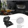 Replacement Splatter Shield for Ninja Foodi FG551 Air Fryer Reusable 6-in-1 Indoor Grill Splash Guard Accessories