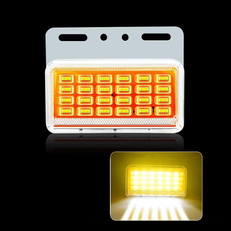 Led Side Light 24V Waterproof For Truck Trailer And Bus Wide Waist Light Suitable For Side Marker And Rear Light Applications