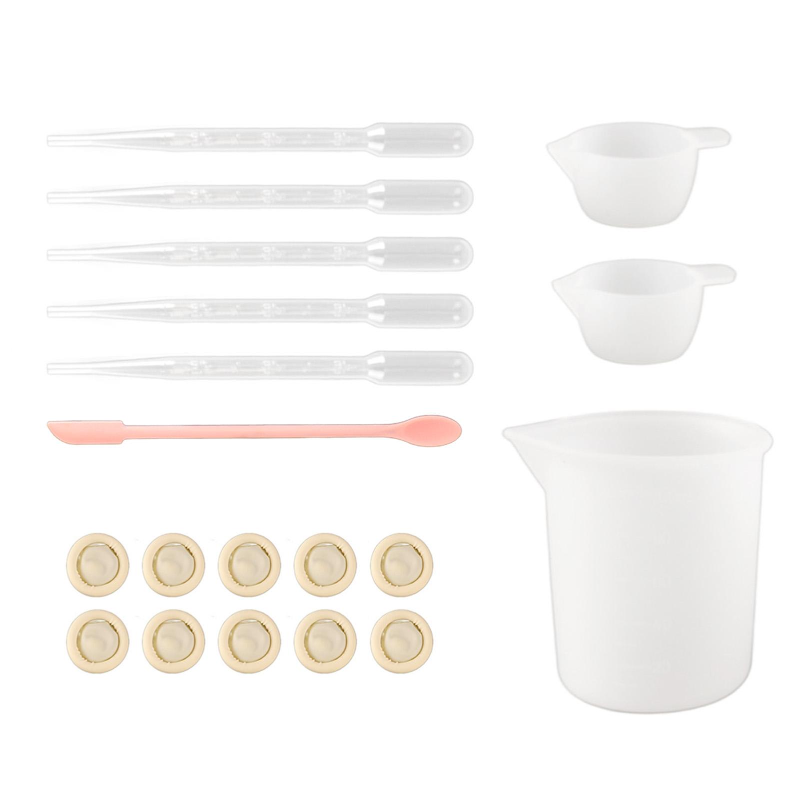 

Силиконовый мерный стаканчик, набор инструментов, лопатка, напальчники, пипетки, набор инструментов для смешивания эпоксидной смолы для