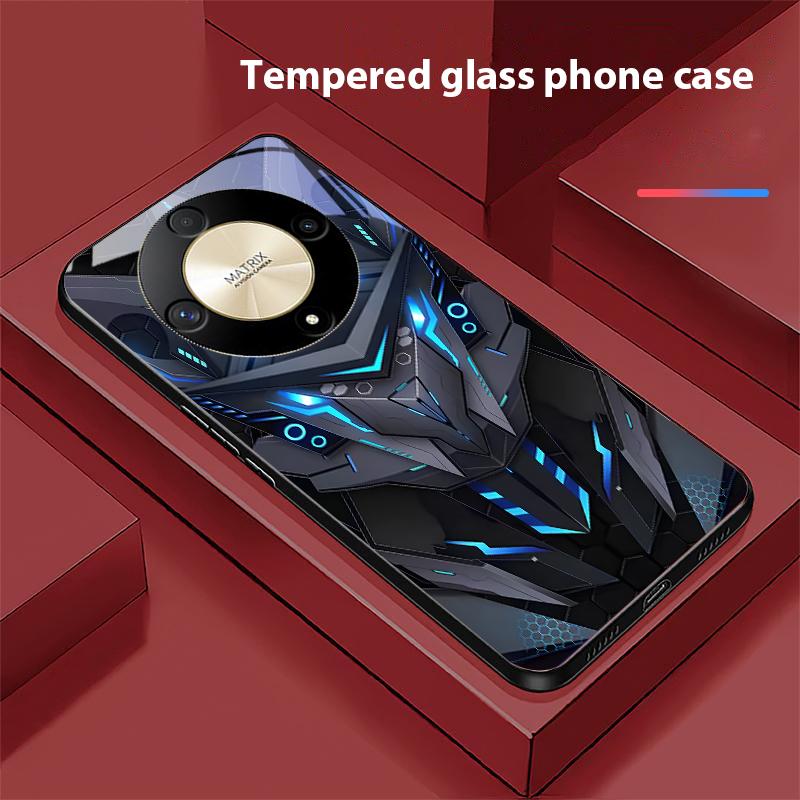 Kreatives Mech Für Honor Magic 6 50 70 90 Lite X7b 200 Pro Nova 10 Nova 5T X6 P30 Pura 70 Ultra Gehärtetes Glas Handyhülle