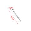 10pcs/lot Mountain Road Bike Lock Pins Hydraulic Bicycle Disc Brake Pad Fixing Stainless Steel Split Pin 4cm Cotter Lock Pin