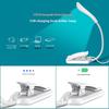SeeKajia USB Rechargeable LED Clip-On Eye Protection Reading Light