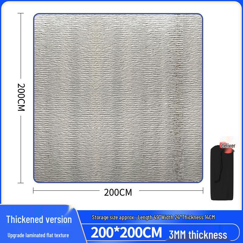 Waterproof Outdoor Camping Mat: Thick, Moisture-Proof, Portable Picnic & Sleeping Pad