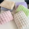 Light Luxury Solid Color Multifunctional Rabbit Velvet Blanket Winter Thick Warm Flannel Used for Bedroom Living Room Blanket