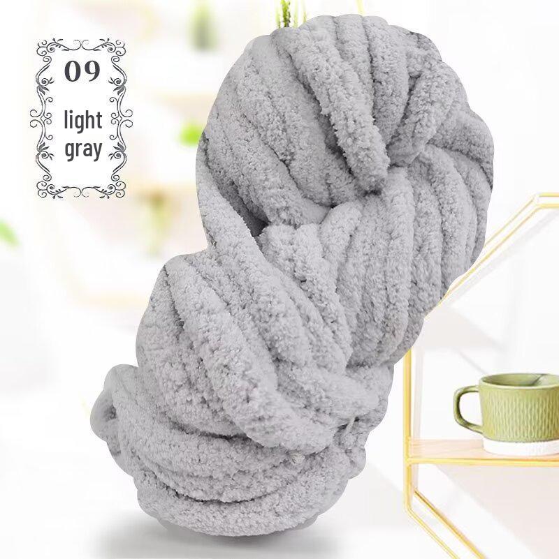 Pătură Croșetată din Fire de Gheață Pufoase Extra Groase - DIY Caldă Calitate Handmade