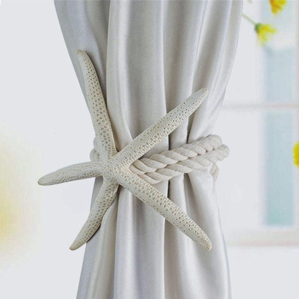 Starfish Starfish Curtain Tie Rope Stable Curtain Buckle Starfish Fixing Curtain Tie Bedroom