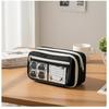 Black Cat Nine Layer Pencil Case For Girls Multifunctional Clear Stationery Box High Aesthetic Value For High School Students