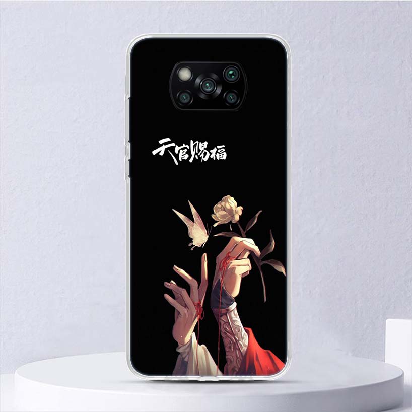 Heaven Official's Blessing Soft Case For Xiaomi Poco X7 X6 X5 X4 X3 Nfc F7 Ultra F6 F5 Pro Phone Cover F4 Gt F3 M5S M4 M3 M5 M6