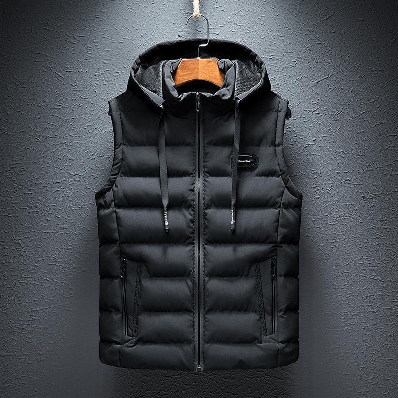 2025Daily Casual Men's Cotton Jacket Hooded Slim-Fit WinterTrendy padded clothes