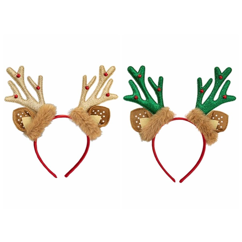 2/3pcs Cute Christmas Headband Creative Antler Headdress Deer Headbands  Hair Accessories
