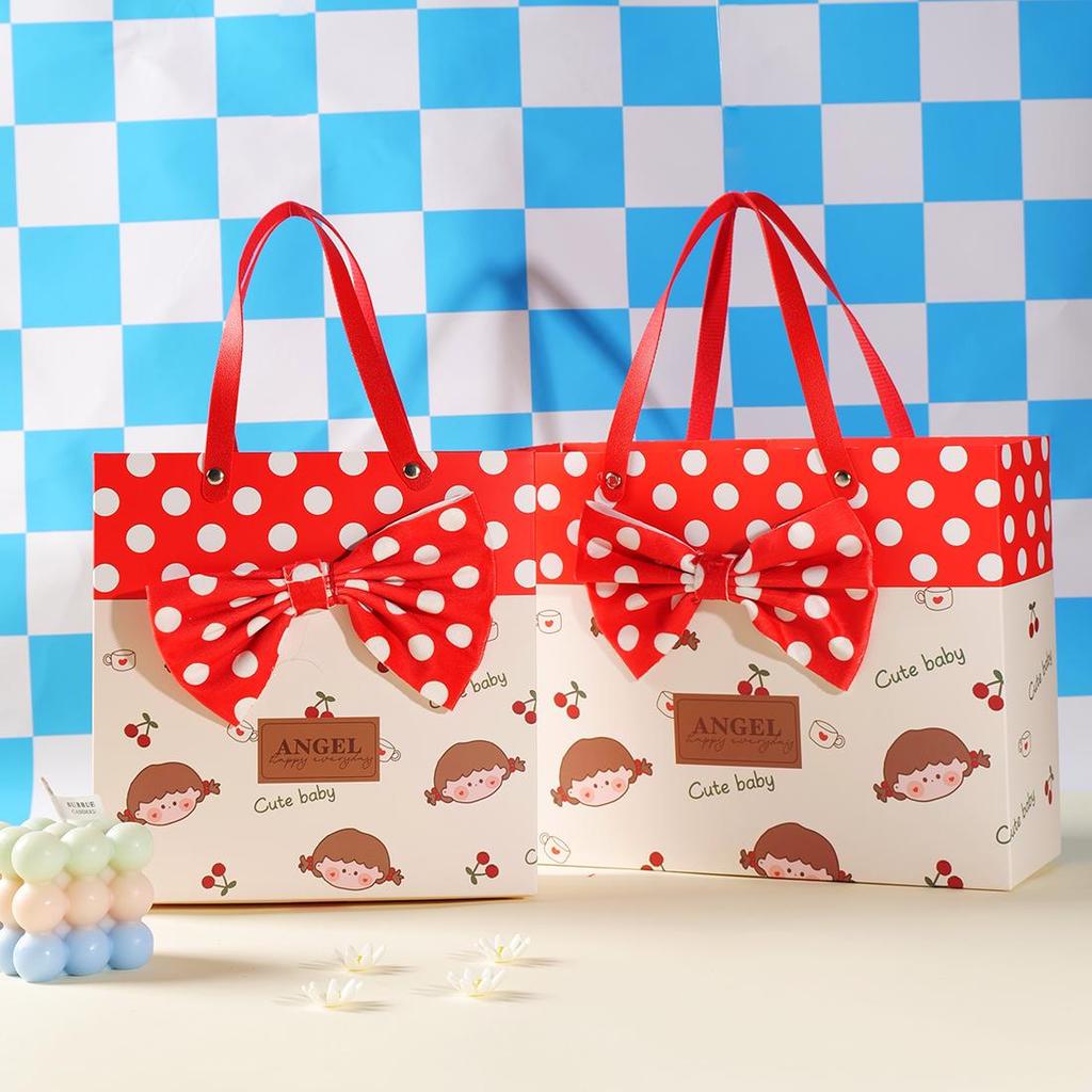 First Birthday Cartoon Gift Box for Kindergarten Party Favors
