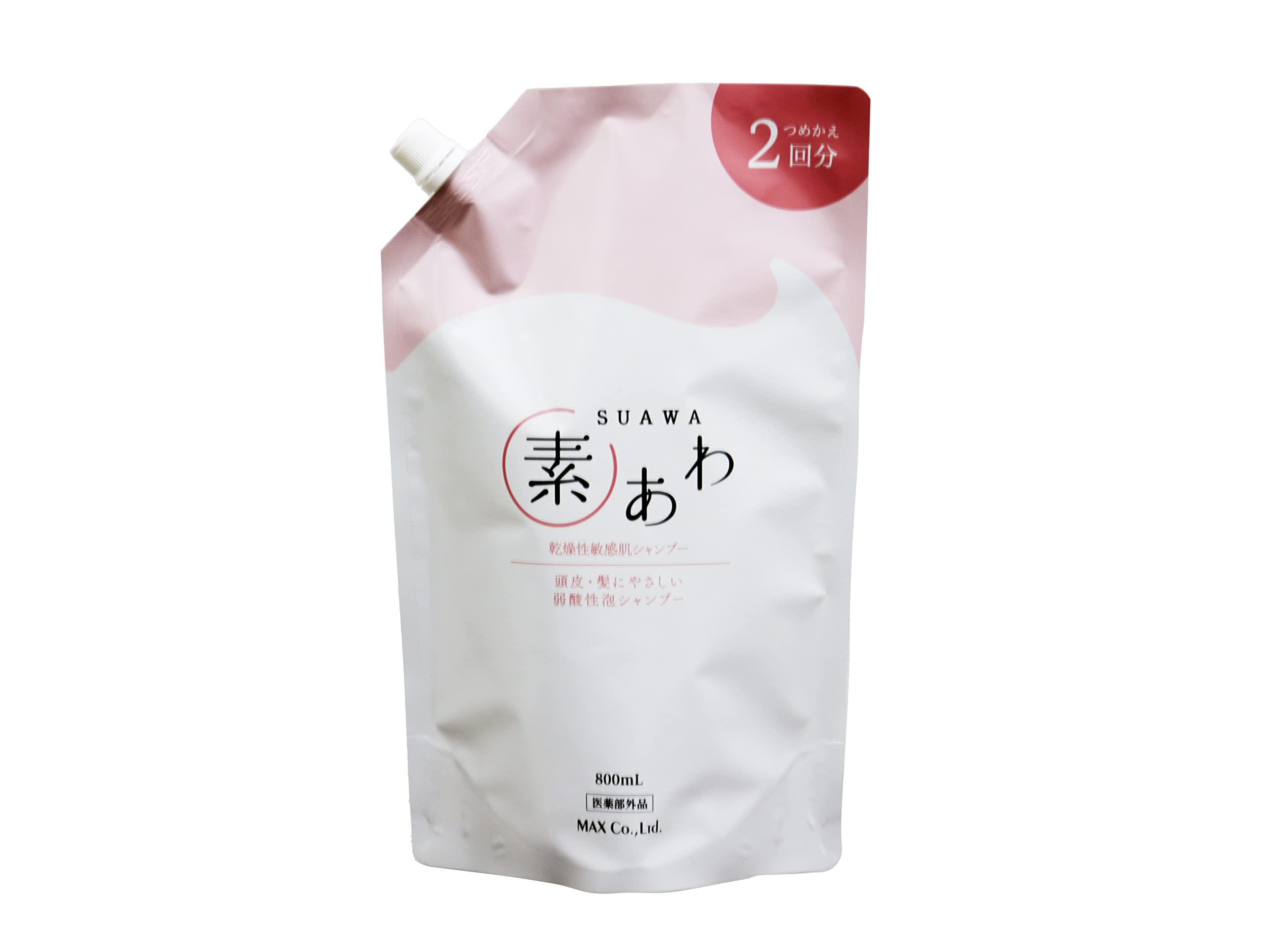

[Quasi-drug] Medicated Soawa Foam Type Shampoo Refill 800mL (Approx. 2 Uses) Mild Shampoo Large Capacity Dry Skin Sensitive Skin Skin Patch Tested