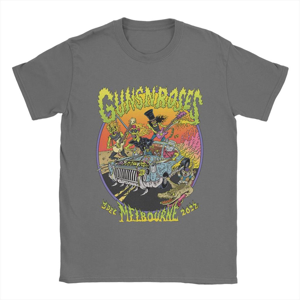 Guns N Roses Men T Shirts Funny Tees Short Sleeve O Neck T-Shirt 100% Cotton Graphic Clothes