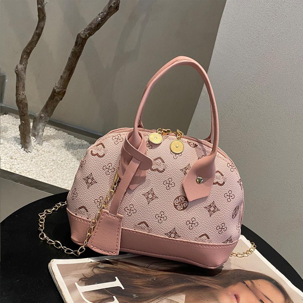 Monica Qiqi, High-end Women's Hand-held Presbyopia Contrasting Color Shell Bag 2024 New Fashion Light Luxury Niche