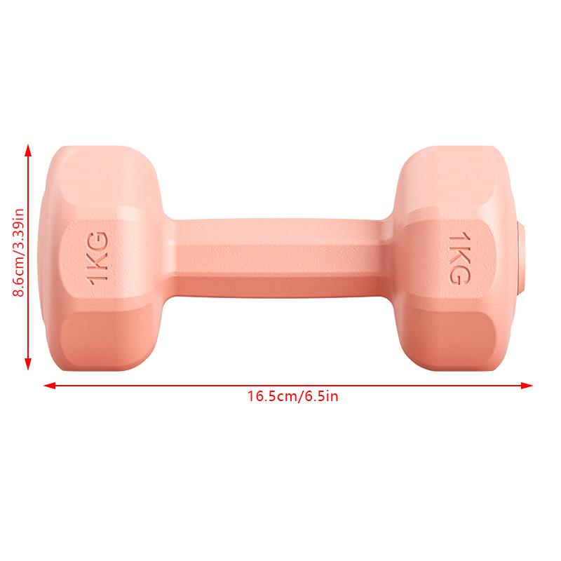 1Pc Frauen Hanteln Fitness Haushaltsgeräte Farbe Fitness Krafttraining Zu Hause Fitnessgeräte Training Sport
