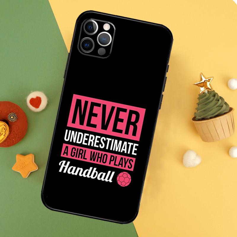 Stylish Playing Handball Phone Case For iPhone 17 16 14 13 12 11 15 Pro Max 12 13 Mini 16E 17 Air Shockproof Cover