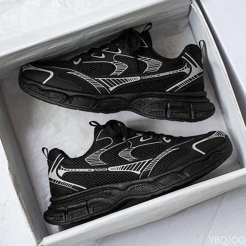 Neue Mesh Atmungsaktive Lässige Herren Sneaker Frühling Herbst Dicke Sohle Sportschuhe Modische Vielseitige Herren Laufschuhe