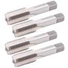 4PCS M22 Alloy Tool Steel Straight Flute Metric Hand Tap Screw Thread Tapping Hand Tool